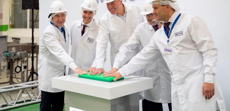 В Вологде состоялось открытие фабрики «Нестле» по производству сухих детских смесей