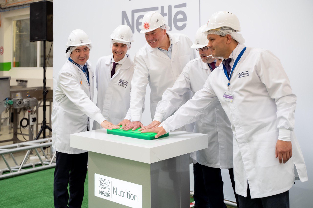 Открытие фабрики сухих детских смесей quot;Нестлеquot; в Вологде Nestlé