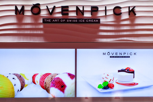 Первый бутик-кафе MOVENPICK