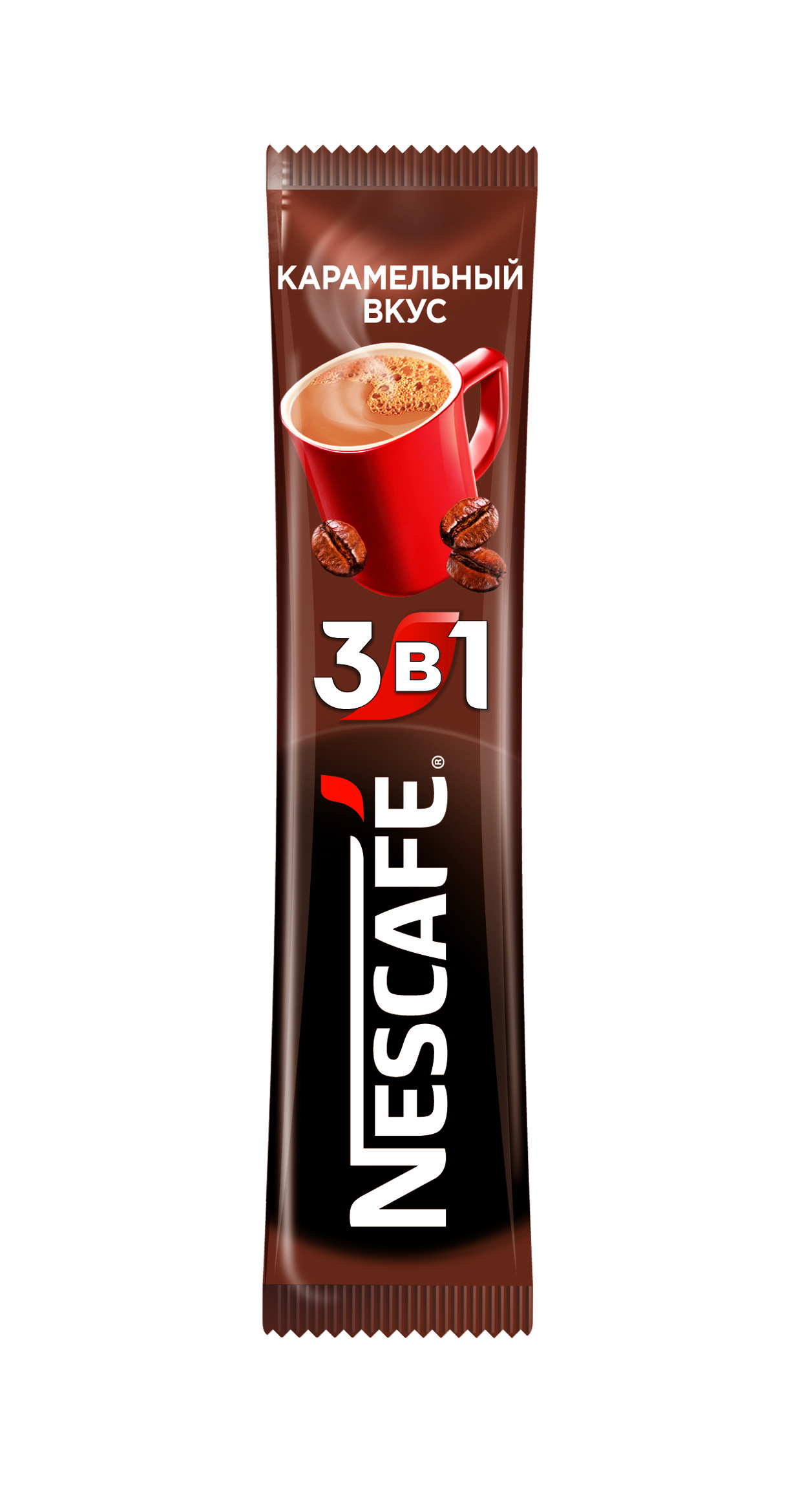 Nescafe 3 V 1 Karamelnyj Vkus 10 Stikov H 20 Gramm Nestle