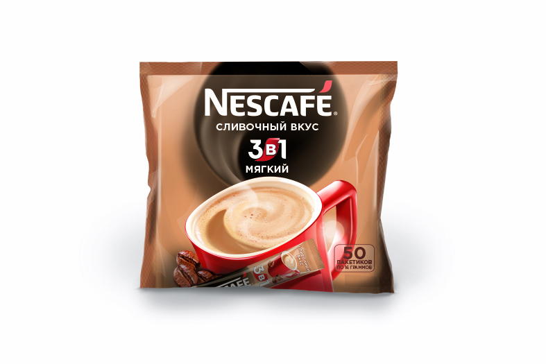 Nescafe 3 V 1 Myagkij 50 Stikov H 16 Gramm Nestle